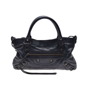 Balenciaga The First Leather Black